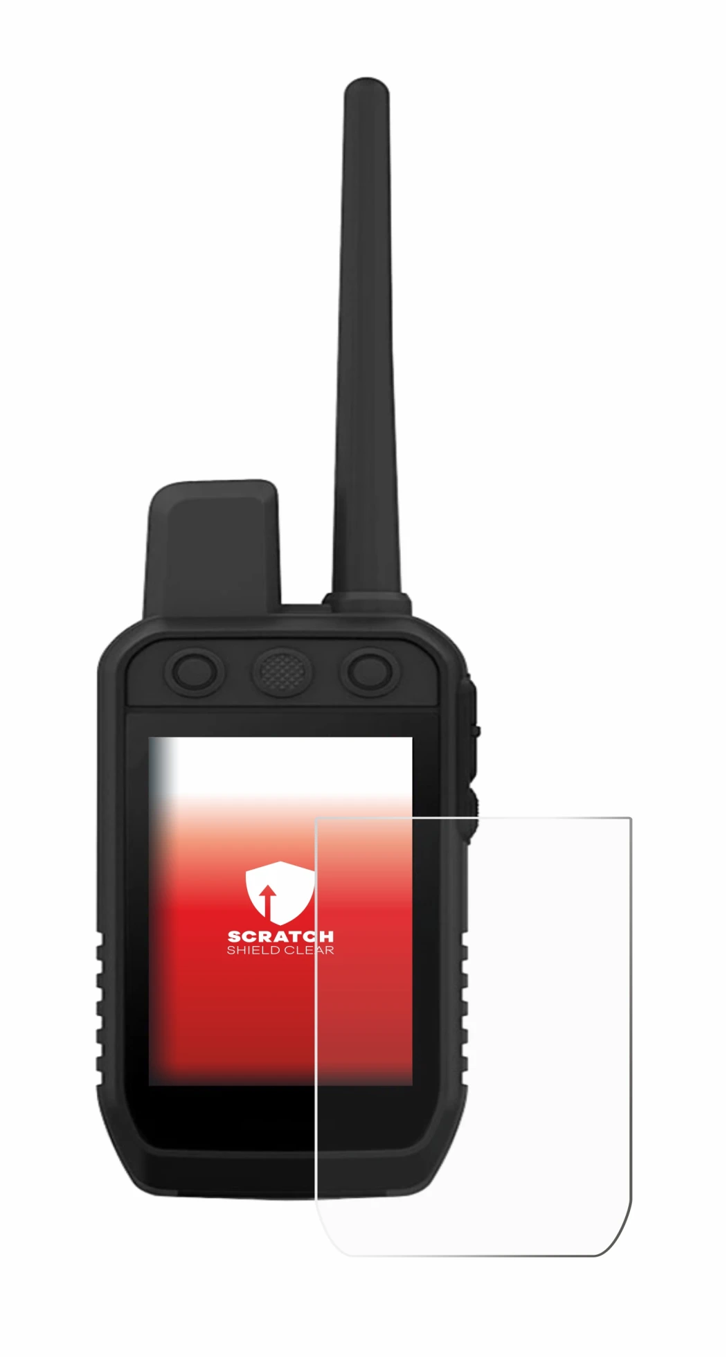Imagen del dispositivo Garmin Alpha 300 K con una amplia variedad de protectores de pantalla.