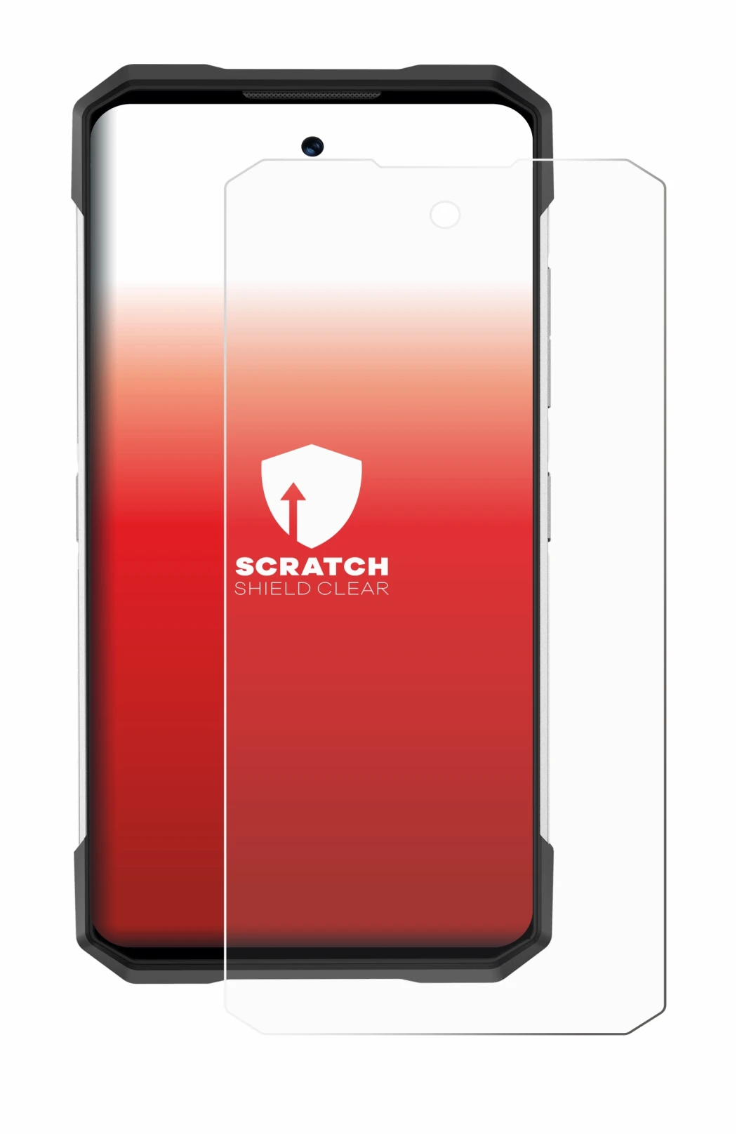 Imagen del dispositivo Doogee S200 con una amplia variedad de protectores de pantalla.