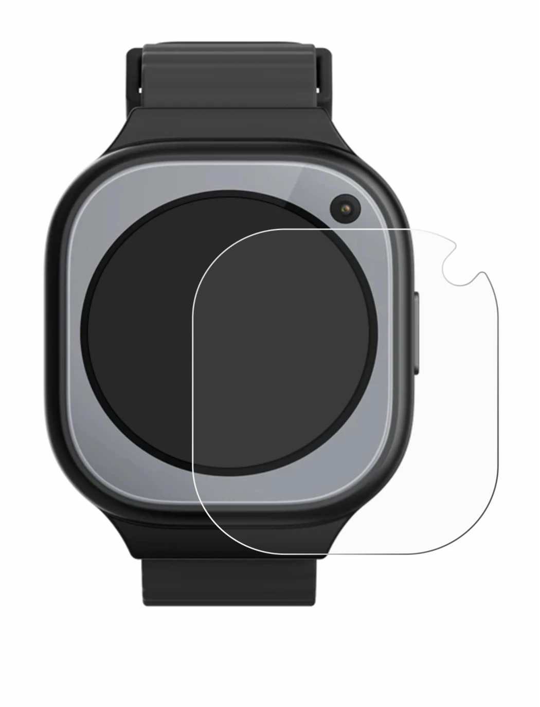 Imagen del dispositivo Xplora X6Pro con una amplia variedad de protectores de pantalla.