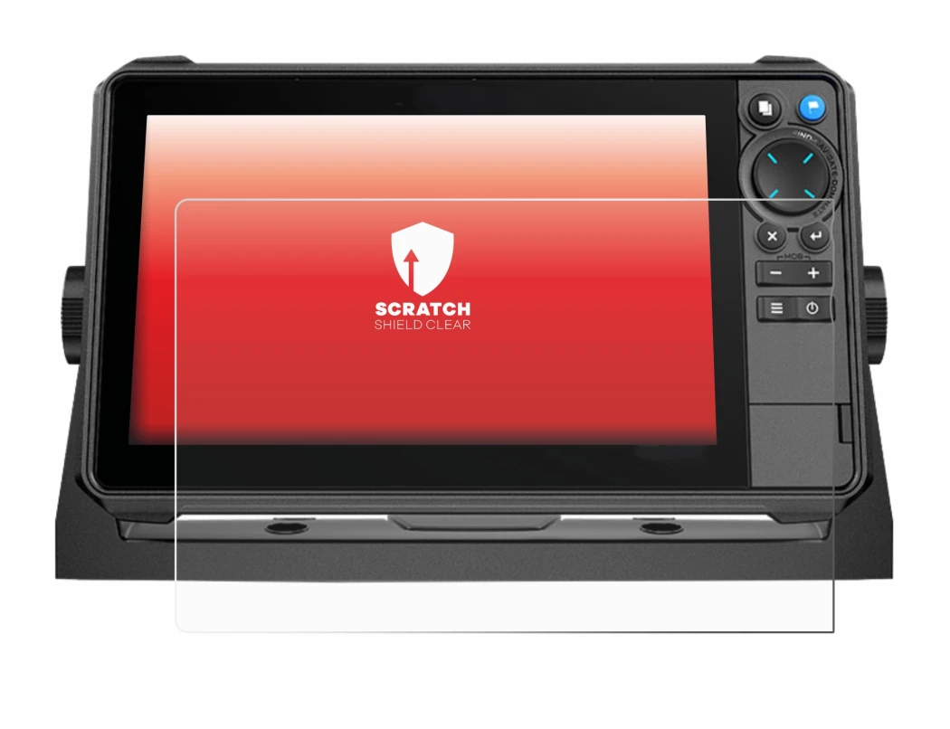 Imagen del dispositivo Lowrance HDS-9 Pro con una amplia variedad de protectores de pantalla.