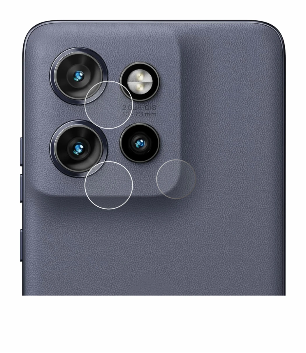 Imagen del dispositivo Motorola Edge 50 Neo (SÓLO Cámara) con una amplia variedad de protectores de pantalla.