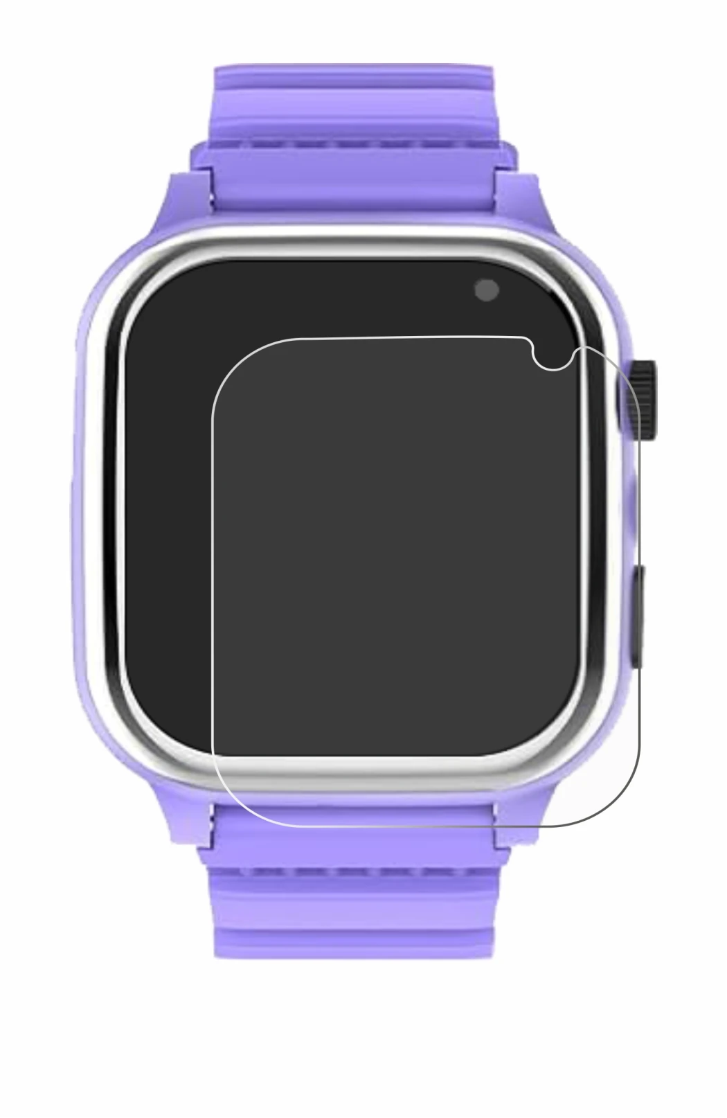 Imagen del dispositivo Jubunrer Kids Smartwatch con una amplia variedad de protectores de pantalla.