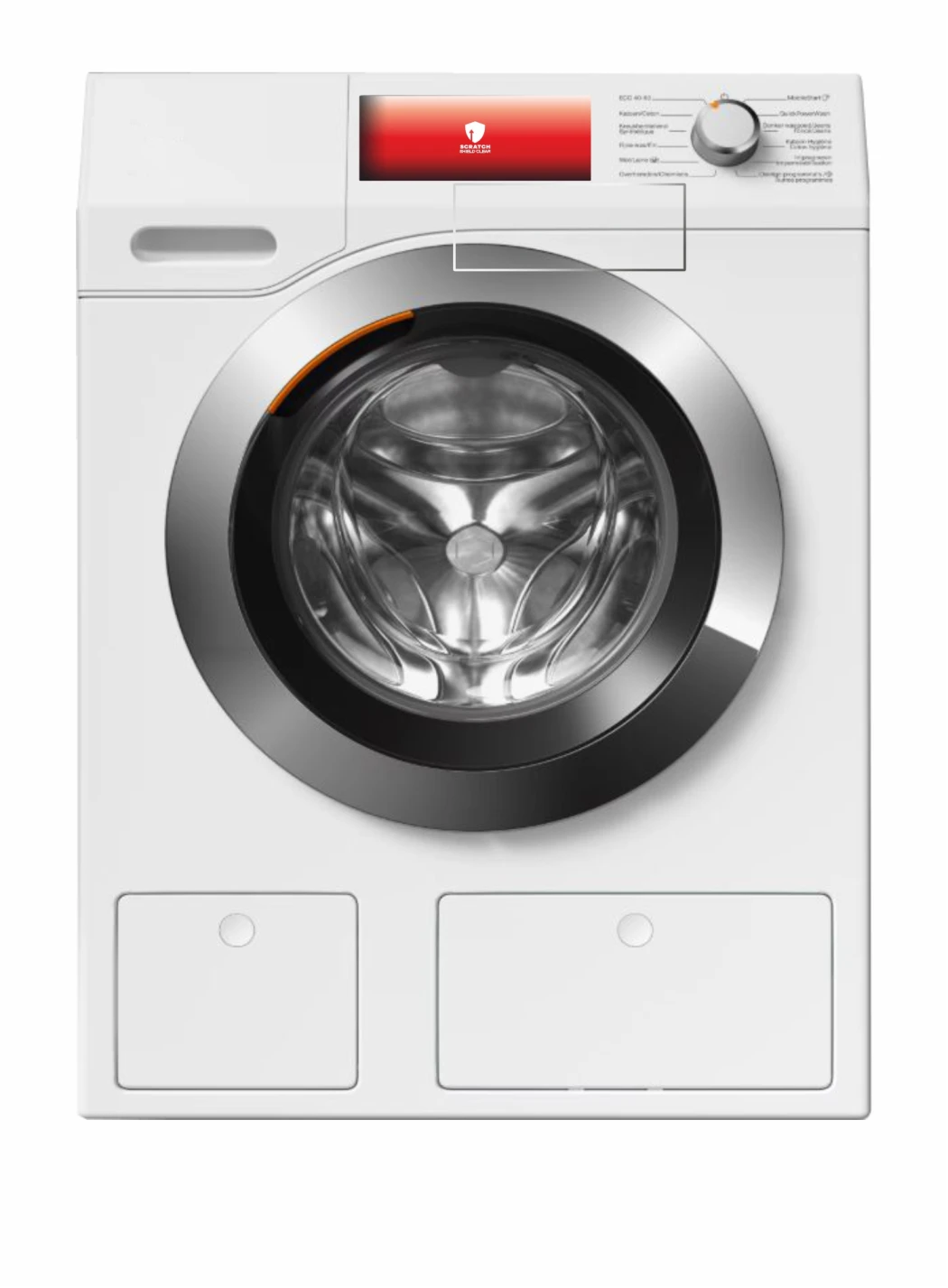 Imagen del dispositivo Miele WEH875 con una amplia variedad de protectores de pantalla.