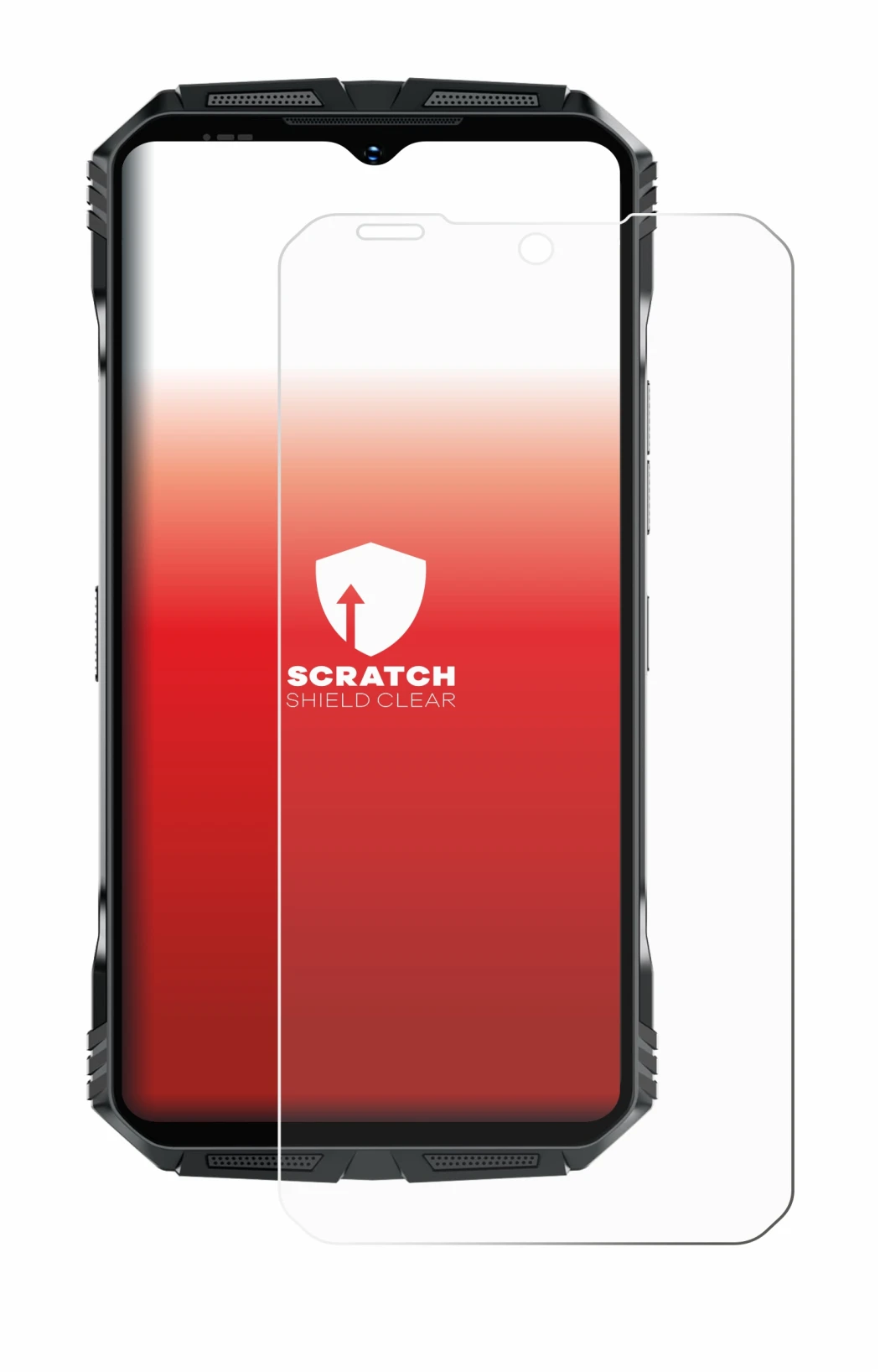 Imagen del dispositivo Doogee S118 Pro con una amplia variedad de protectores de pantalla.
