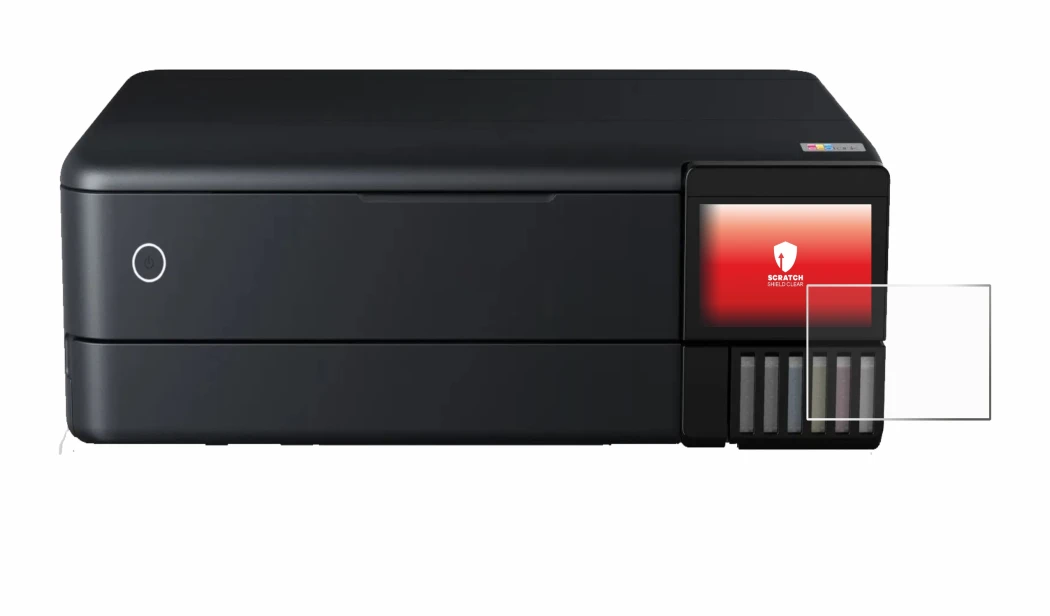 Imagen del dispositivo Epson EcoTank ET-8550 con una amplia variedad de protectores de pantalla.