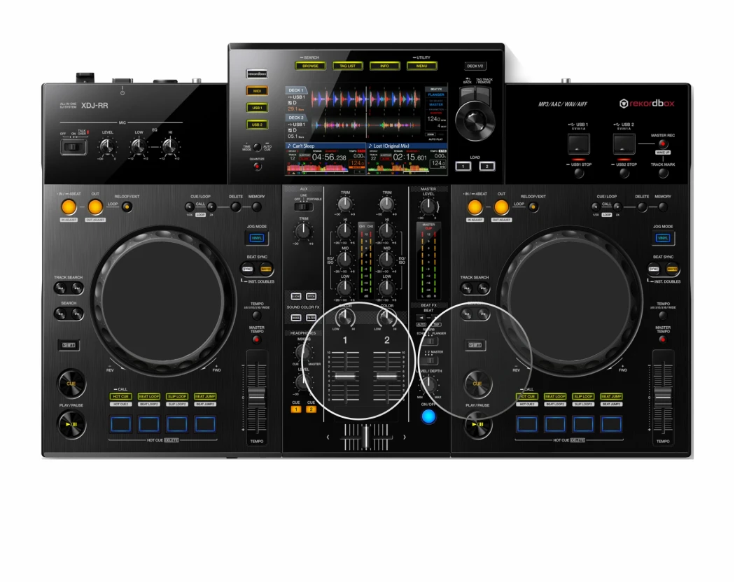 Imagen del dispositivo Pioneer XDJ -RR (Jog) con una amplia variedad de protectores de pantalla.