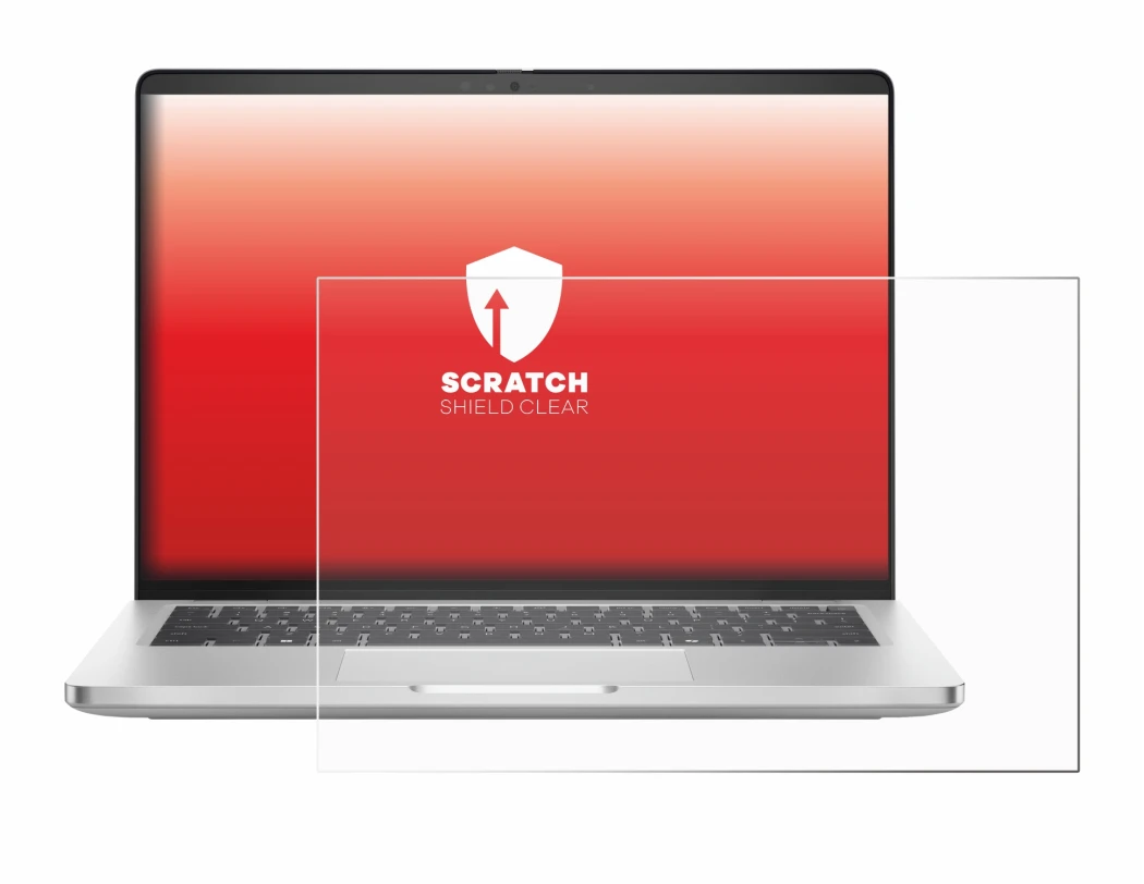 Imagen del dispositivo Dell Pro 14 Plus PB14250 con una amplia variedad de protectores de pantalla.