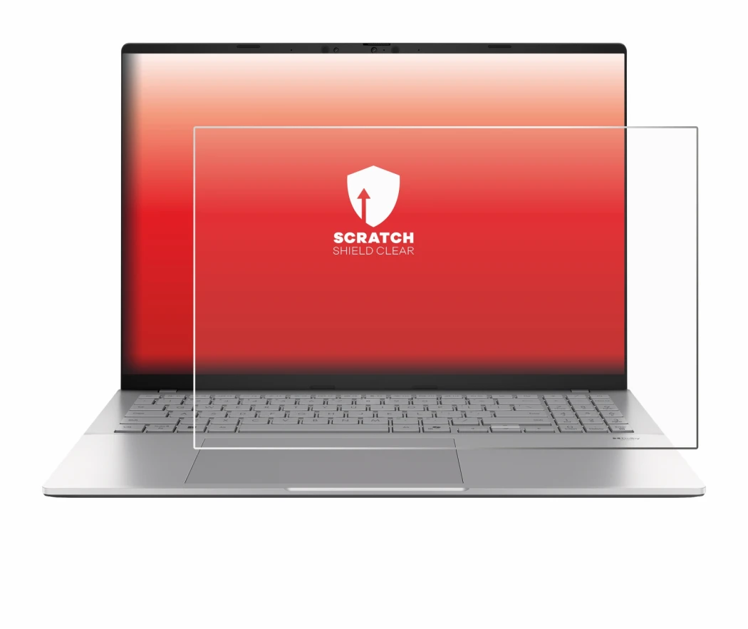 Imagen del dispositivo ASUS Vivobook S16 S3607 con una amplia variedad de protectores de pantalla.