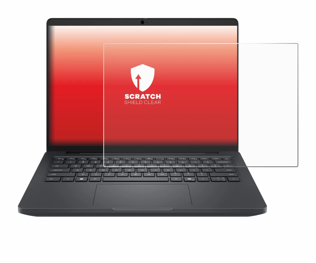 Imagen del dispositivo Dell Pro Max 14 con una amplia variedad de protectores de pantalla.