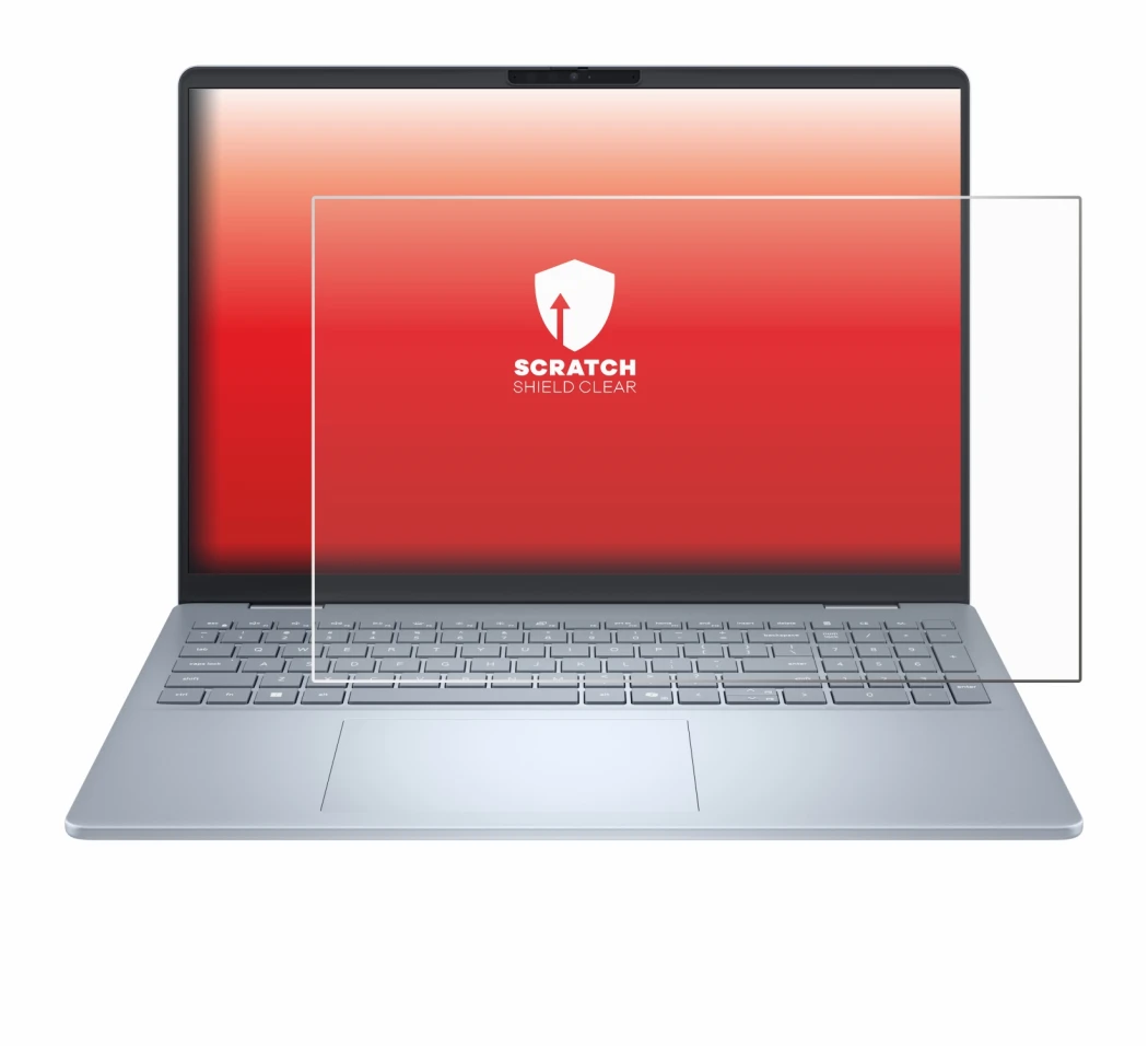 Imagen del dispositivo Dell 16 Plus Laptop con una amplia variedad de protectores de pantalla.