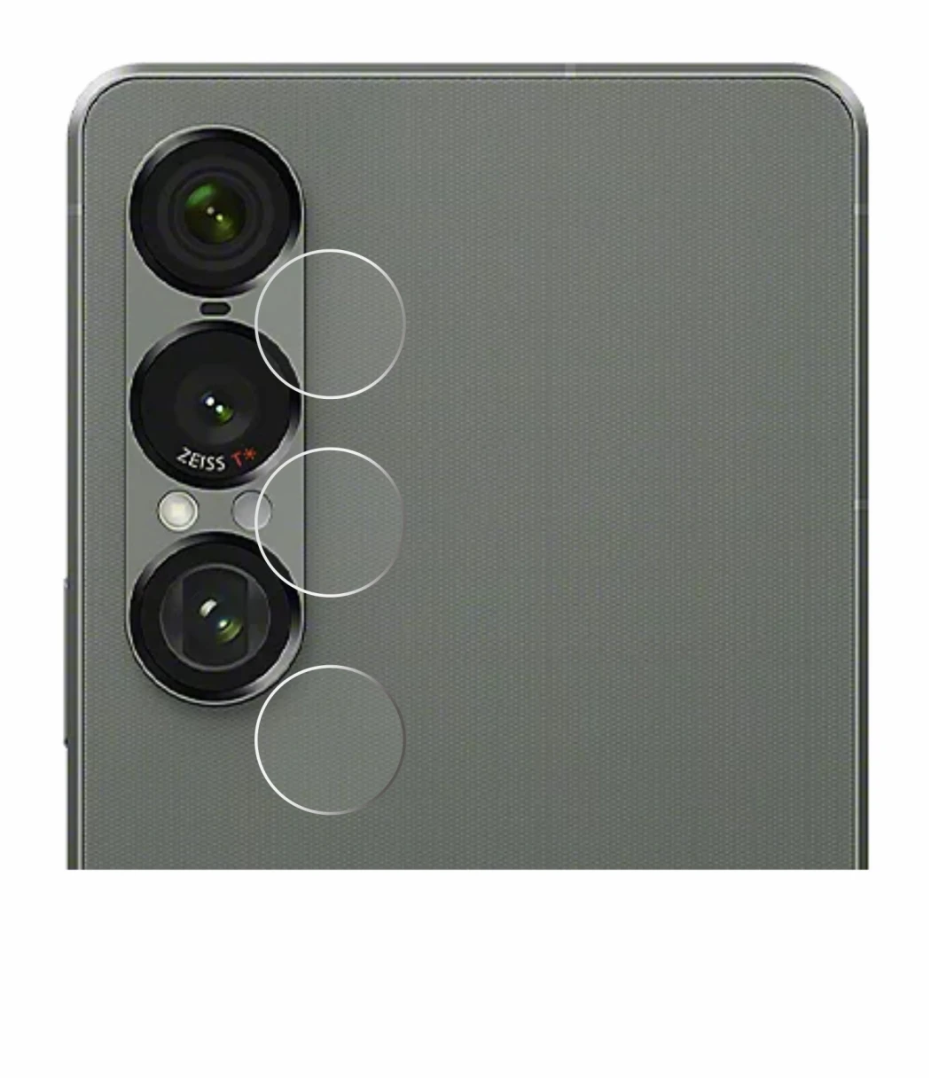 Imagen del dispositivo Sony Xperia 1 VII (SÓLO Cámara) con una amplia variedad de protectores de pantalla.