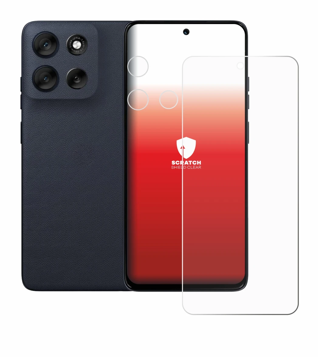 Imagen del dispositivo Motorola Moto G56 (Frontal+Cámara) con una amplia variedad de protectores de pantalla.