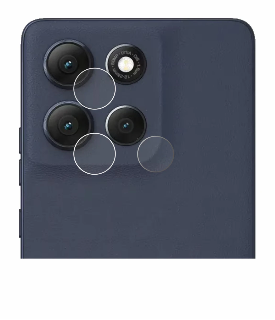 Imagen del dispositivo Motorola Moto G86 (SÓLO Cámara) con una amplia variedad de protectores de pantalla.