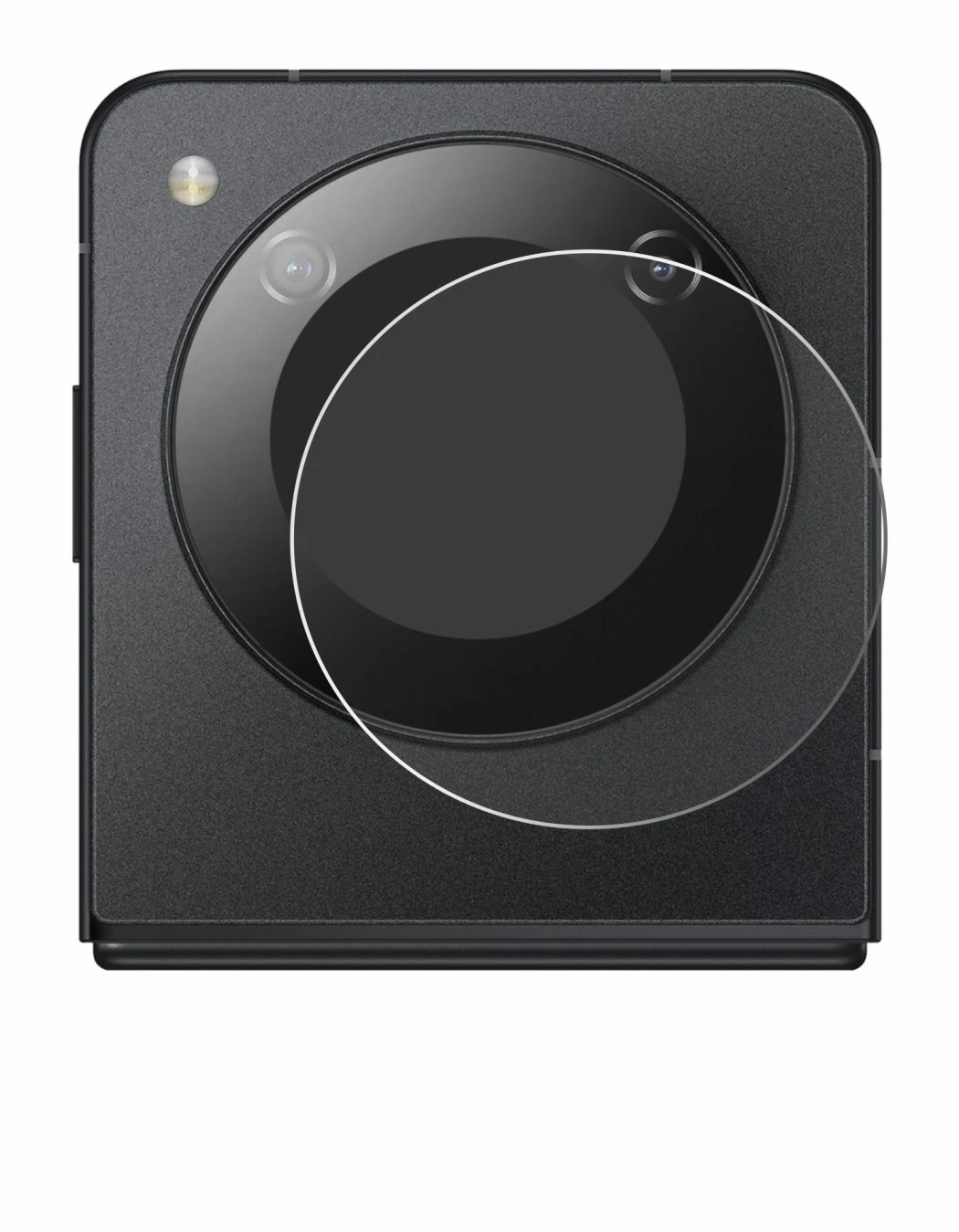 Imagen del dispositivo Nubia Flip 5G (SÓLO Cámara) con una amplia variedad de protectores de pantalla.