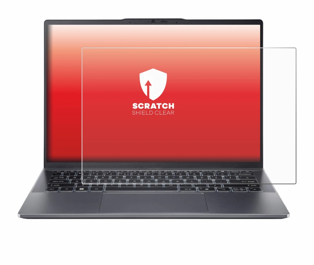 Imagen del dispositivo Acer Swift Go 14 OLED con una amplia variedad de protectores de pantalla.