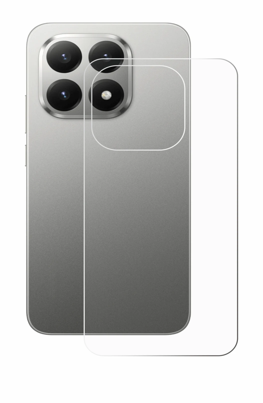 Imagen del dispositivo Xiaomi 15T (Trasero) con una amplia variedad de protectores de pantalla.