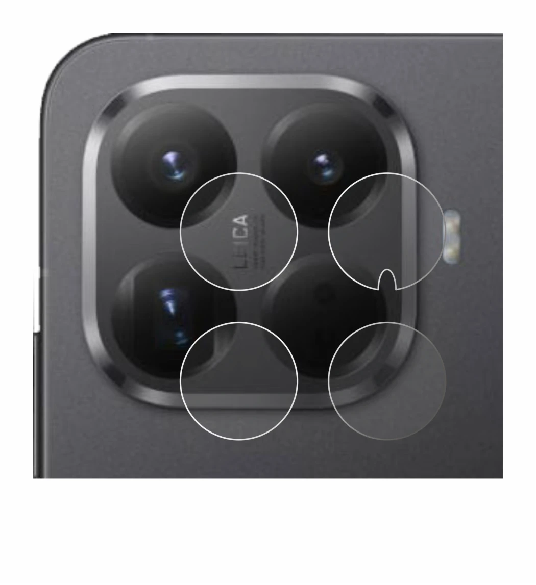 Imagen del dispositivo Xiaomi 15T Pro (SÓLO Cámara) con una amplia variedad de protectores de pantalla.