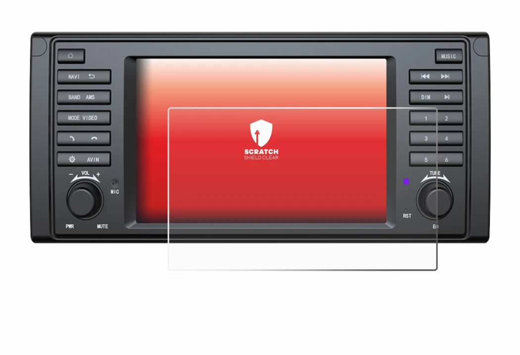 Imagen del dispositivo Eonon E39A12S con una amplia variedad de protectores de pantalla.