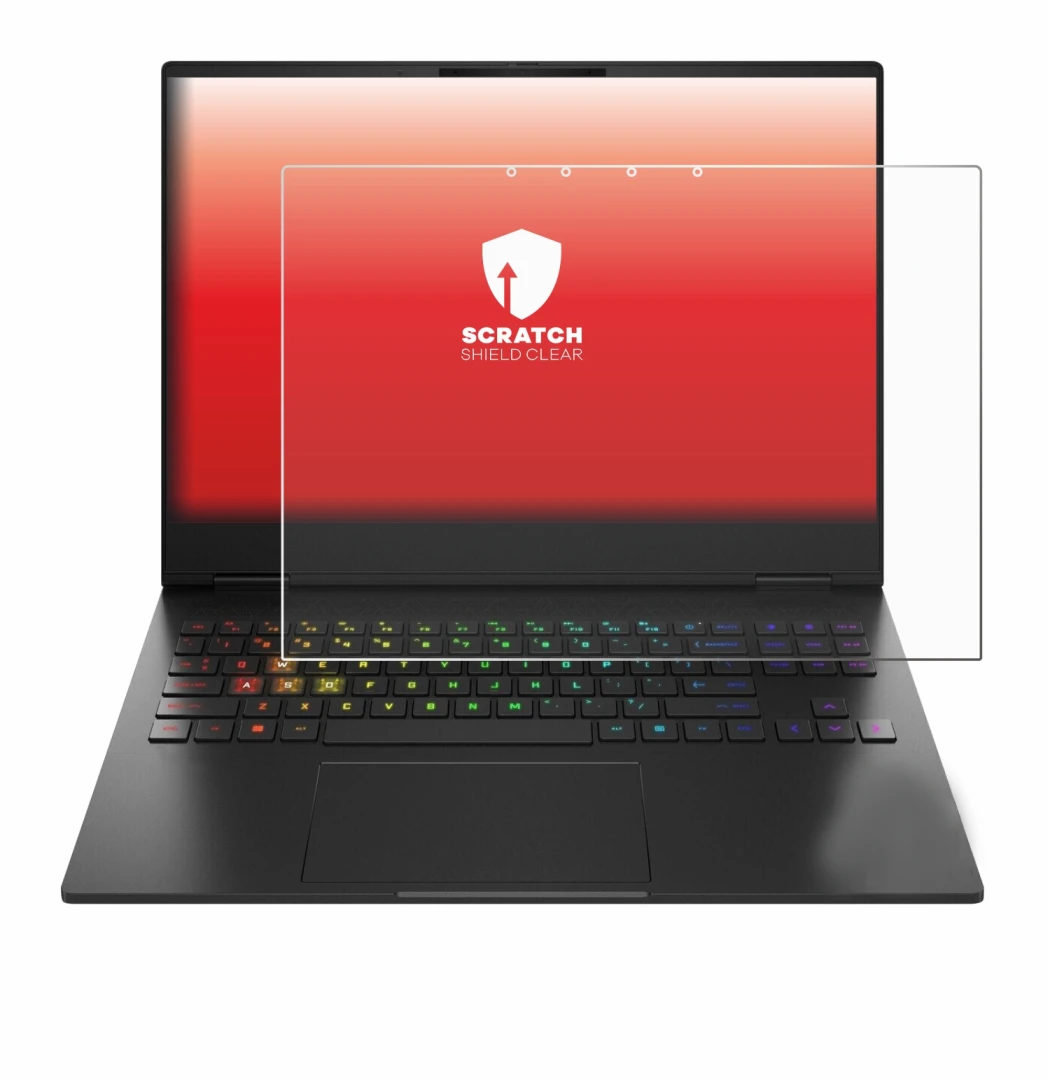 Imagen del dispositivo HP Omen Transcend 16-u1000nl con una amplia variedad de protectores de pantalla.
