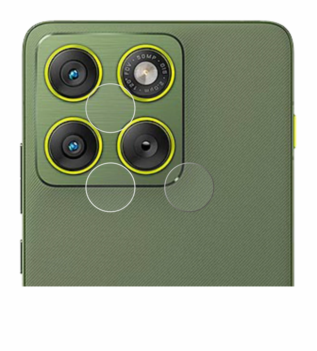 Imagen del dispositivo Motorola Edge 70 (SÓLO Cámara) con una amplia variedad de protectores de pantalla.
