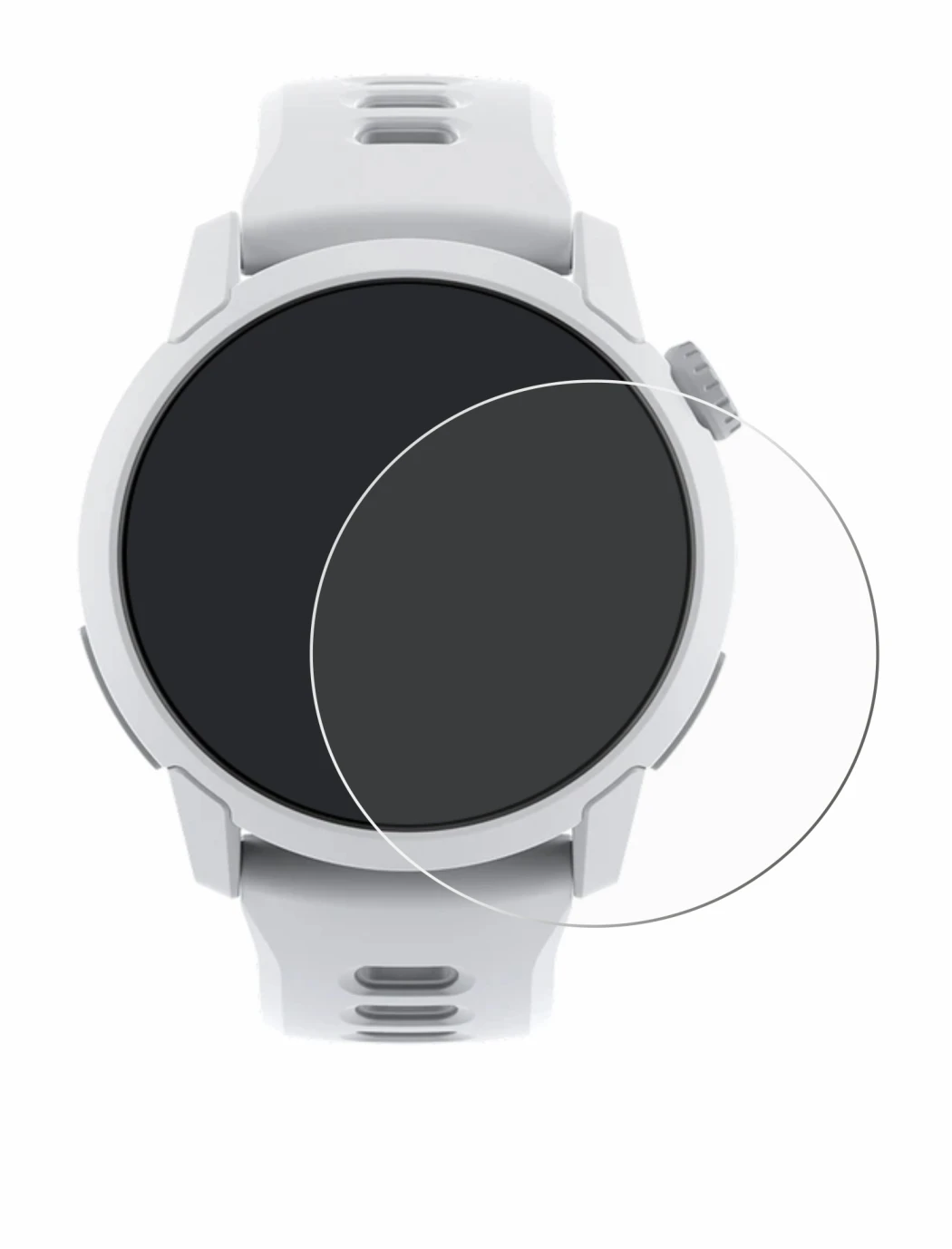 Imagen del dispositivo Coros Pace 4 con una amplia variedad de protectores de pantalla.