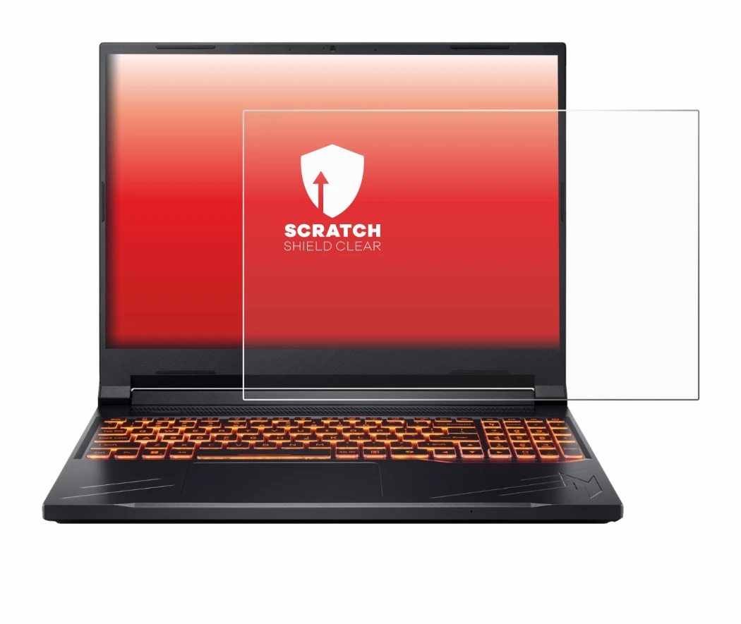 Imagen del dispositivo Acer Nitro V 16 con una amplia variedad de protectores de pantalla.