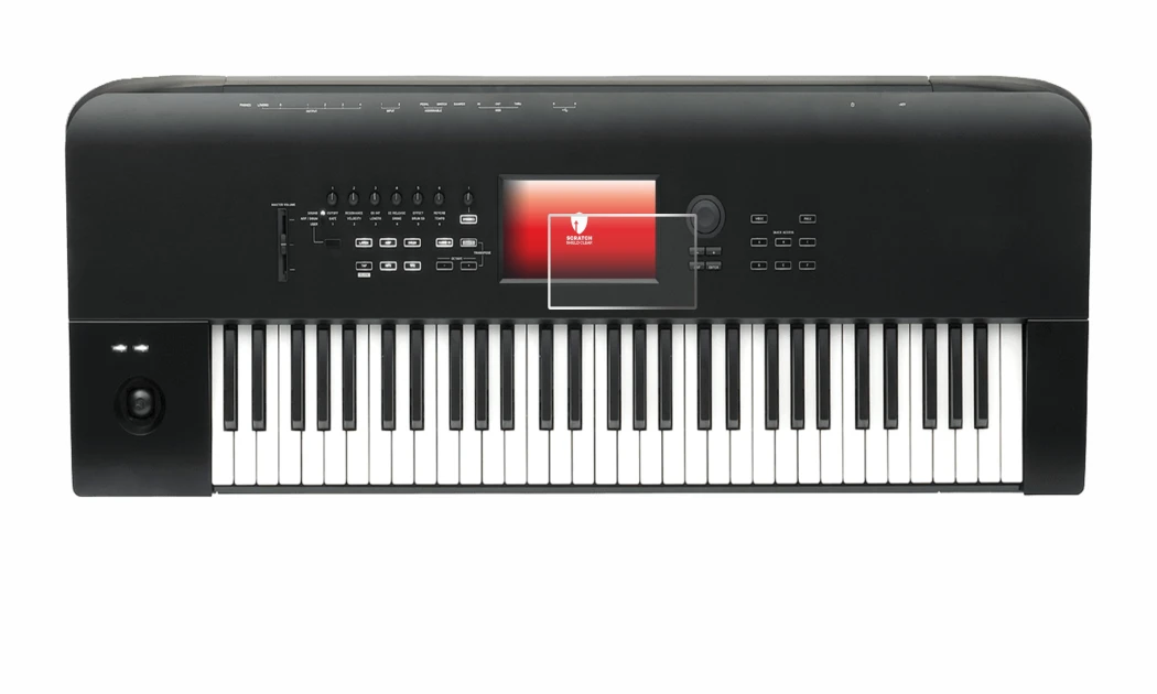 Imagen del dispositivo KORG Nautilus 61 con una amplia variedad de protectores de pantalla.