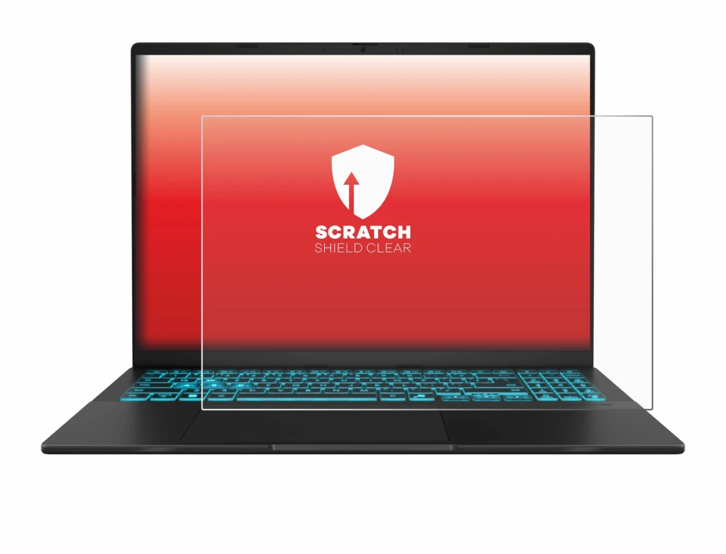 Imagen del dispositivo ASUS V16 V3607 con una amplia variedad de protectores de pantalla.