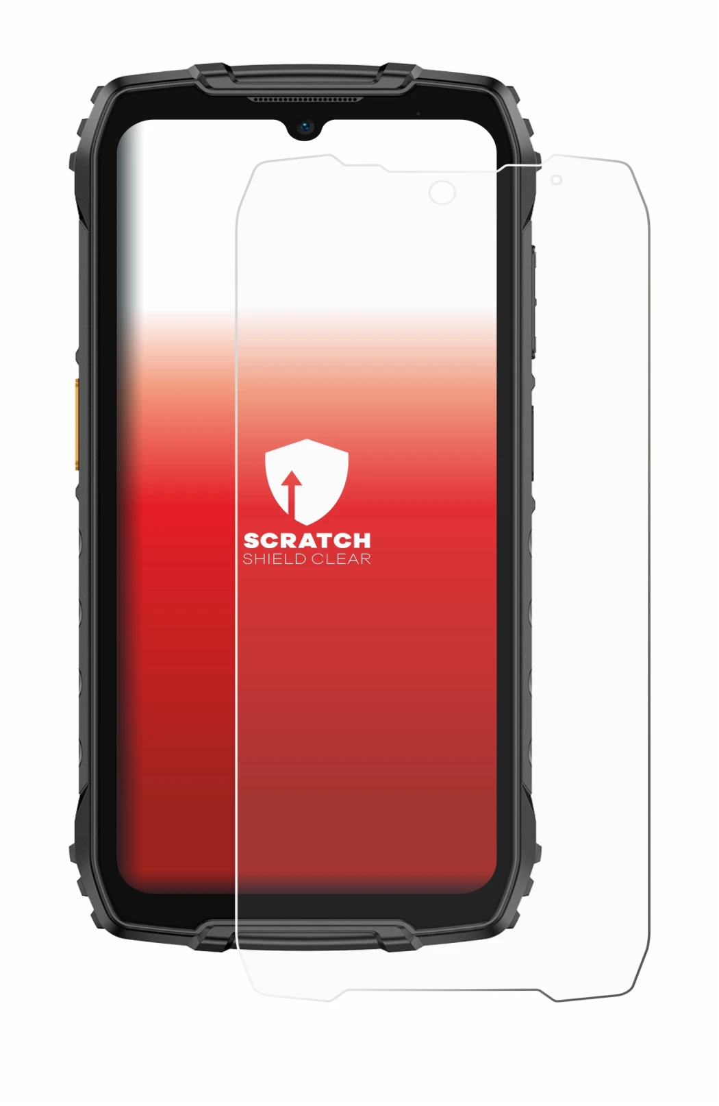 Imagen del dispositivo Ulefone RugKing 4 Pro con una amplia variedad de protectores de pantalla.