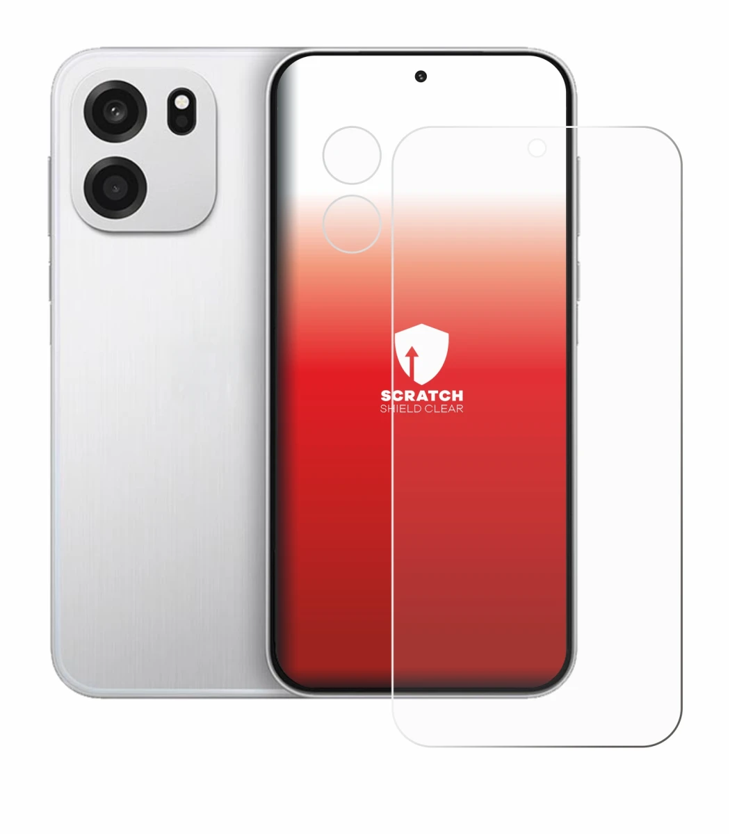 Imagen del dispositivo OnePlus Turbo 6V (Frontal+Cámara) con una amplia variedad de protectores de pantalla.