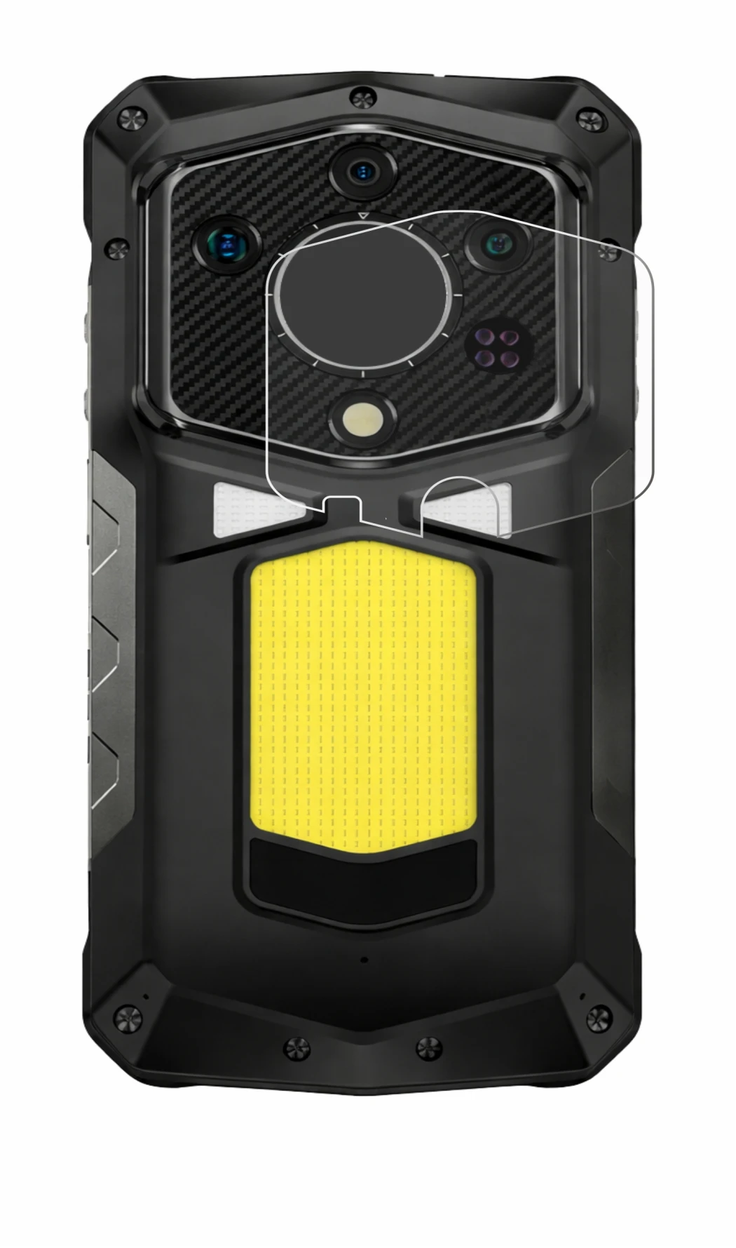 Imagen del dispositivo Ulefone Armor 29 Ultra (SÓLO Cámara) con una amplia variedad de protectores de pantalla.