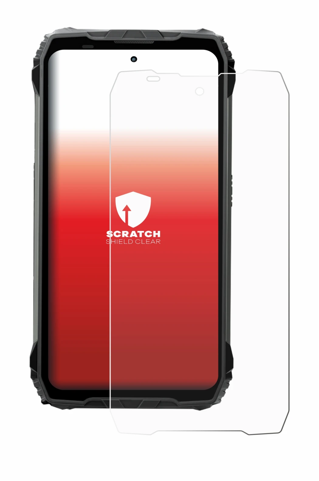 Imagen del dispositivo Blackview Fort 200 con una amplia variedad de protectores de pantalla.