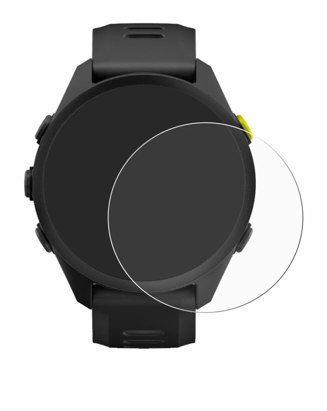 Imagen del dispositivo Garmin Forerunner 70 con una amplia variedad de protectores de pantalla.