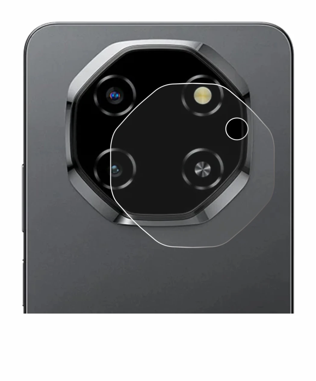 Imagen del dispositivo Blackview Shark 6 5G (SÓLO Cámara) con una amplia variedad de protectores de pantalla.