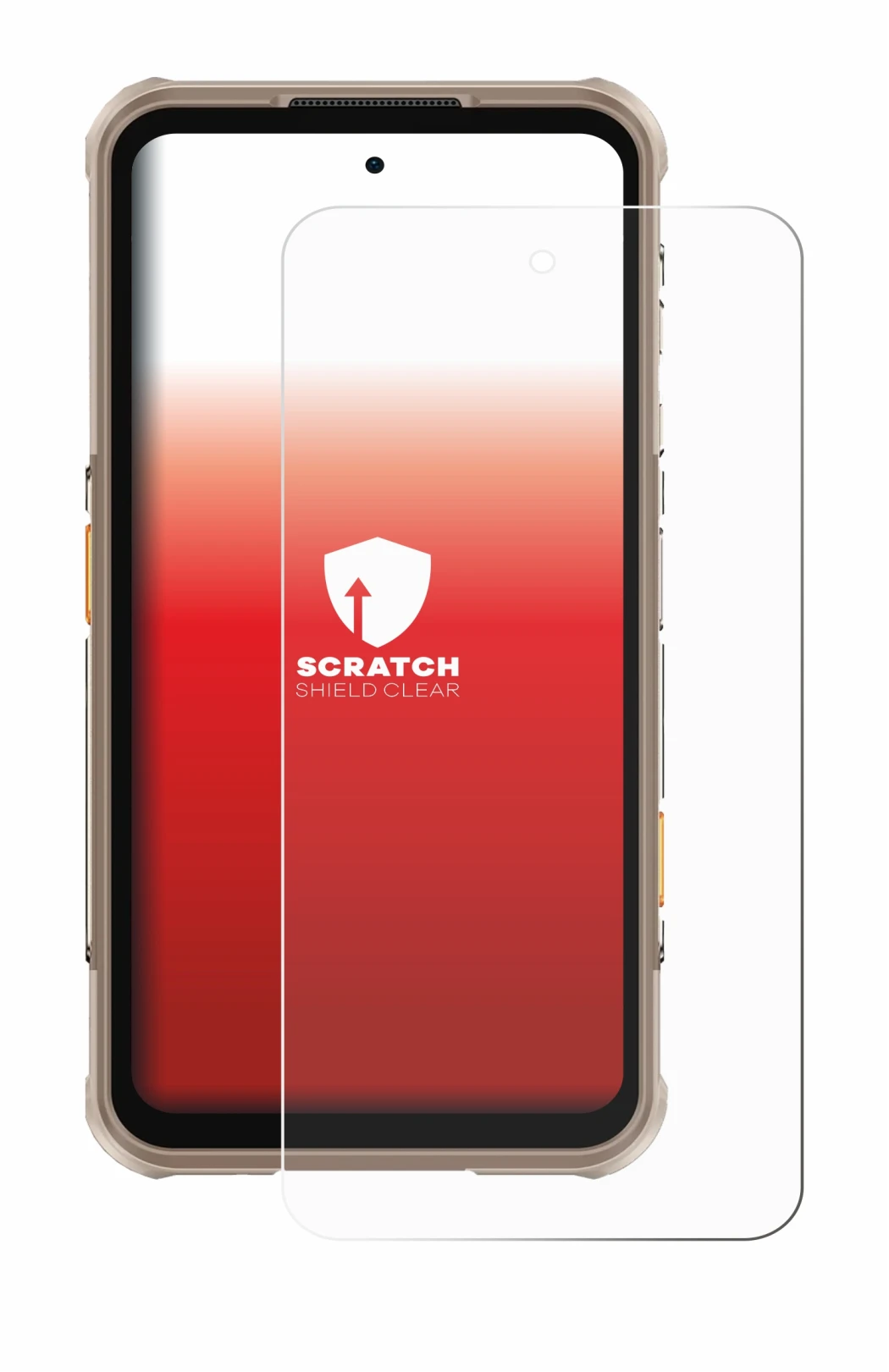 Imagen del dispositivo Ulefone RugOne Xever 8 con una amplia variedad de protectores de pantalla.