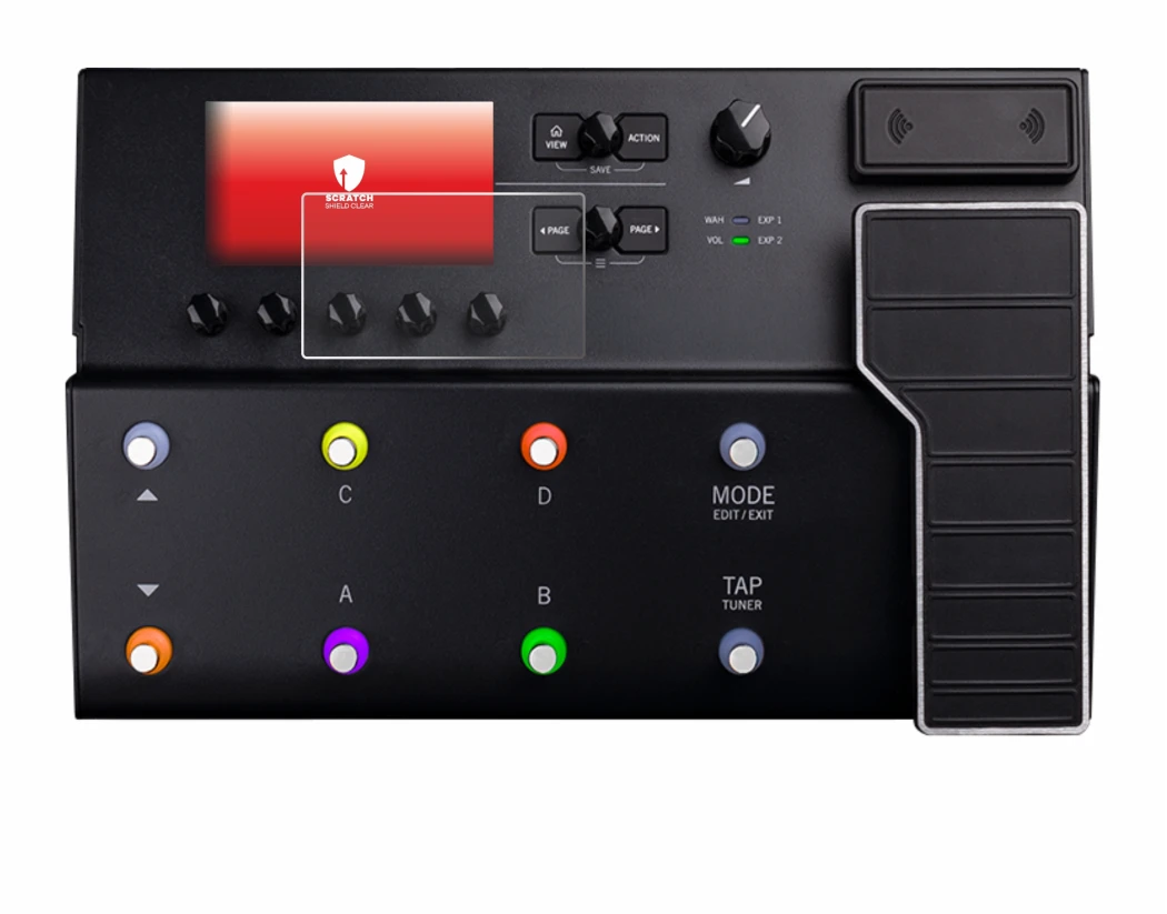 Imagen del dispositivo Line 6 POD Go Wireless con una amplia variedad de protectores de pantalla.