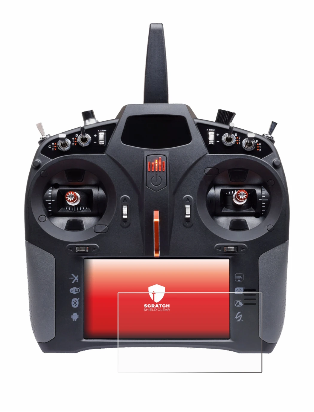Imagen del dispositivo Spektrum iX14 Plus con una amplia variedad de protectores de pantalla.