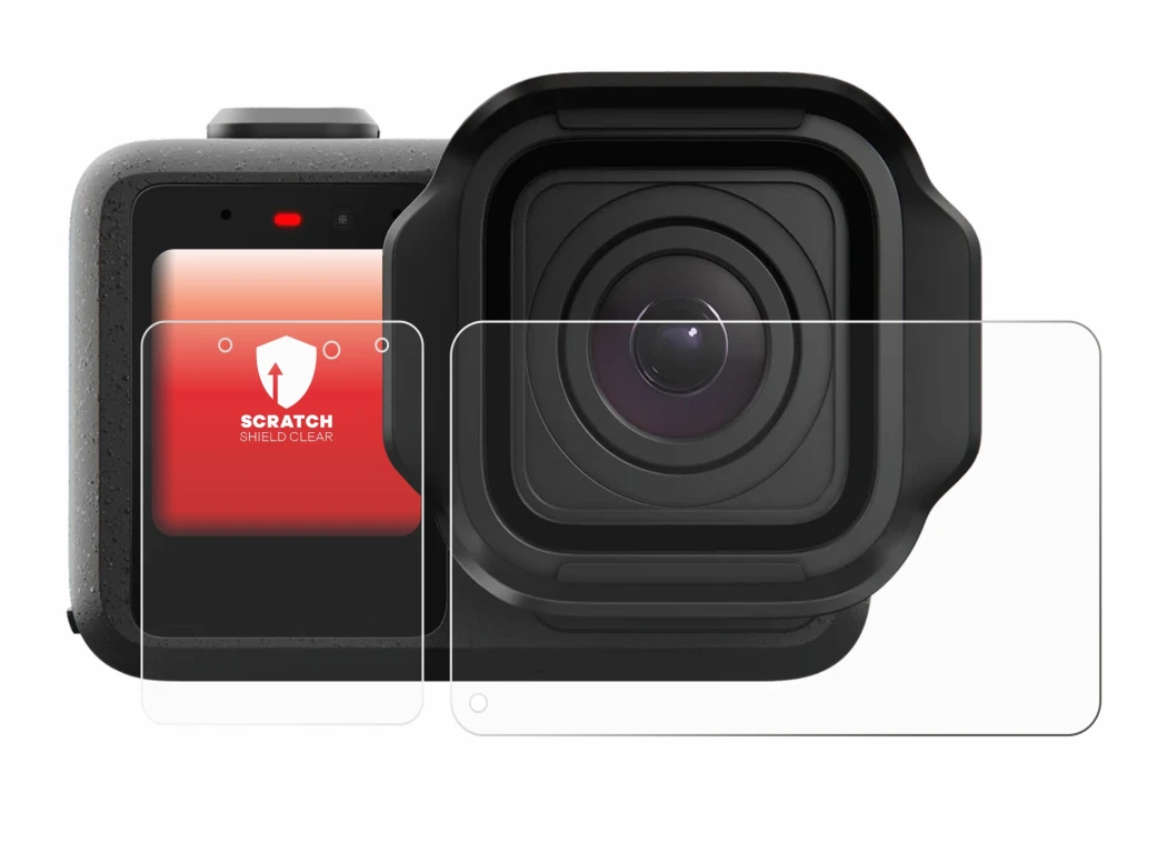 Imagen del dispositivo GoPro Mission 1 Pro con una amplia variedad de protectores de pantalla.