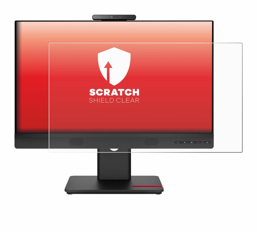 Imagen del dispositivo Lenovo ThinkCentre TIO24 Gen 6 con una amplia variedad de protectores de pantalla.