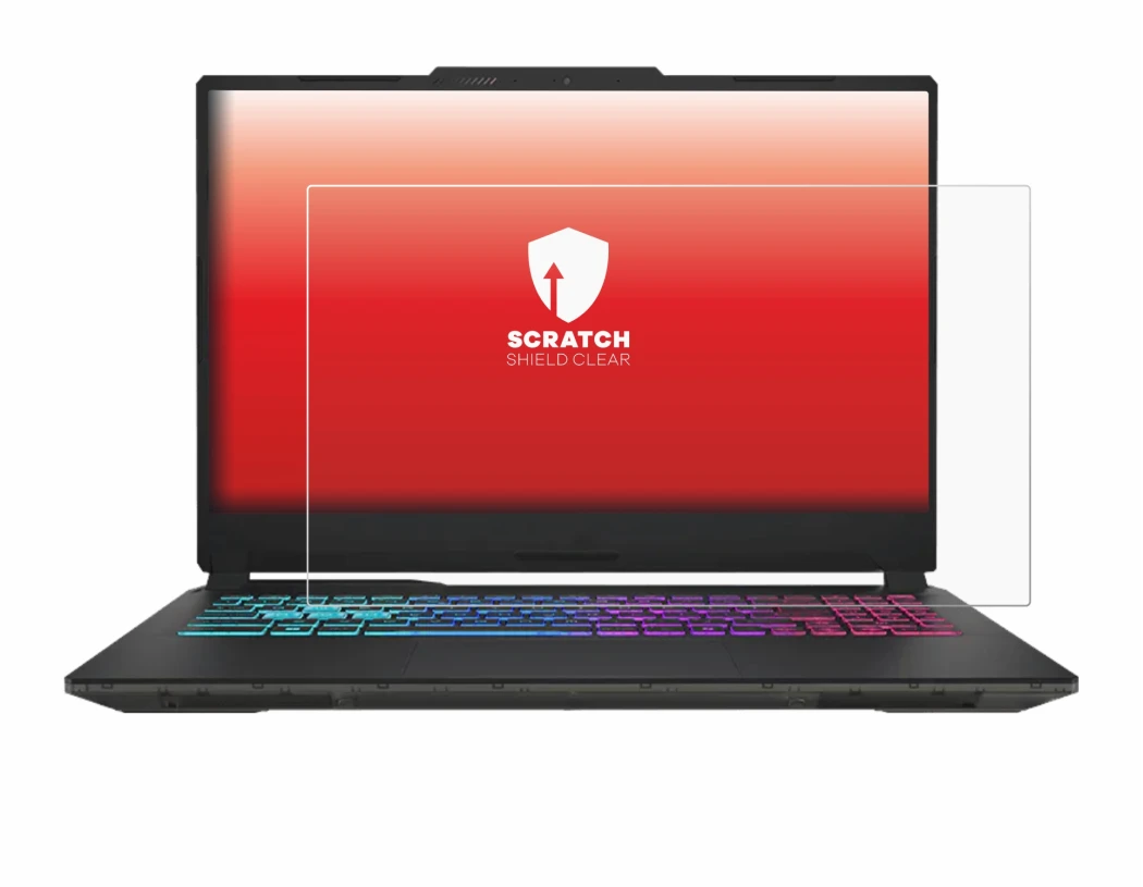 Imagen del dispositivo MSI Cyborg 15 A13V con una amplia variedad de protectores de pantalla.