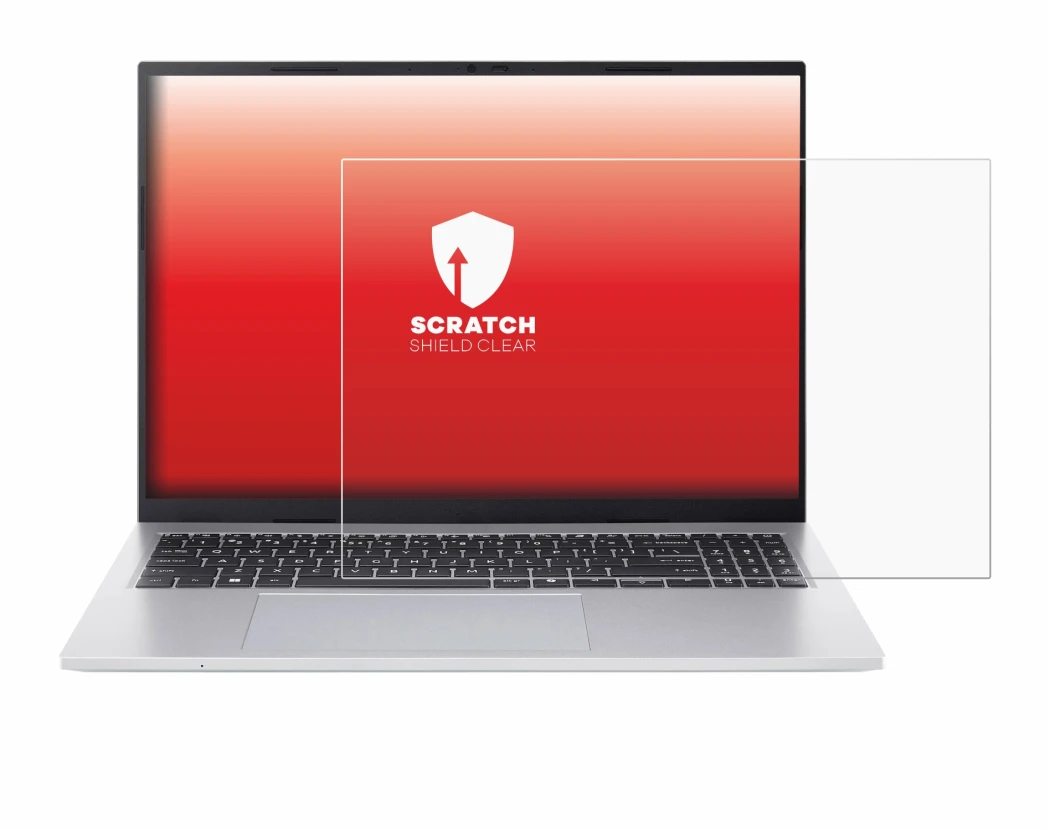 Imagen del dispositivo Acer Aspire Go 16 con una amplia variedad de protectores de pantalla.