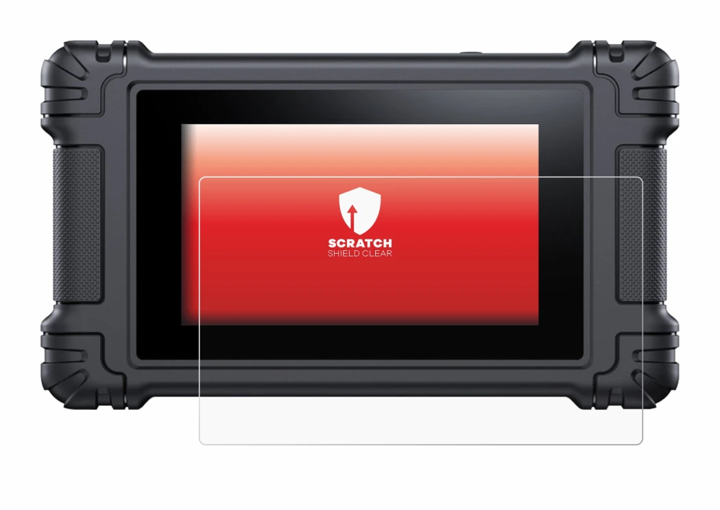 Imagen del dispositivo iCarsoft VAWS V 4.0 con una amplia variedad de protectores de pantalla.