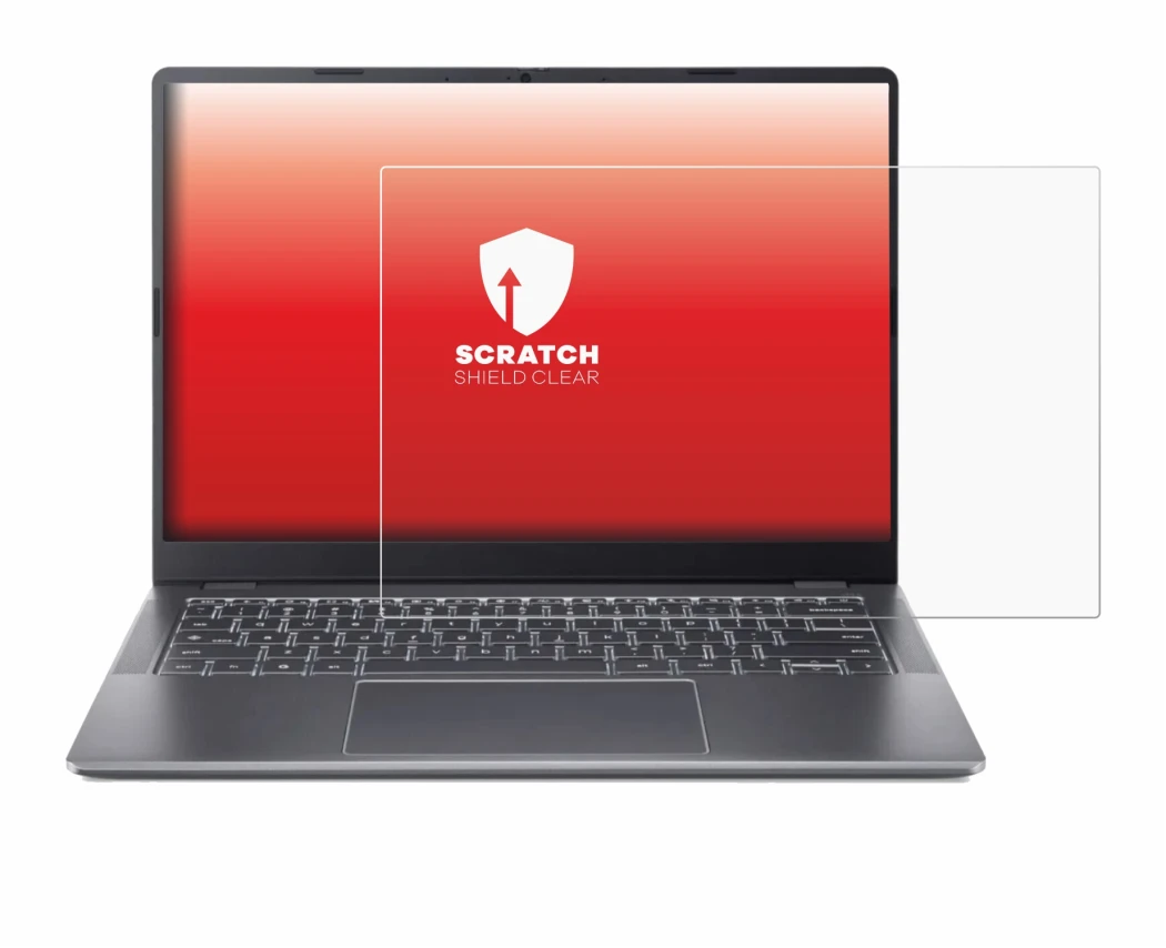 Imagen del dispositivo Acer Chromebook Plus Enterprise 514 con una amplia variedad de protectores de pantalla.