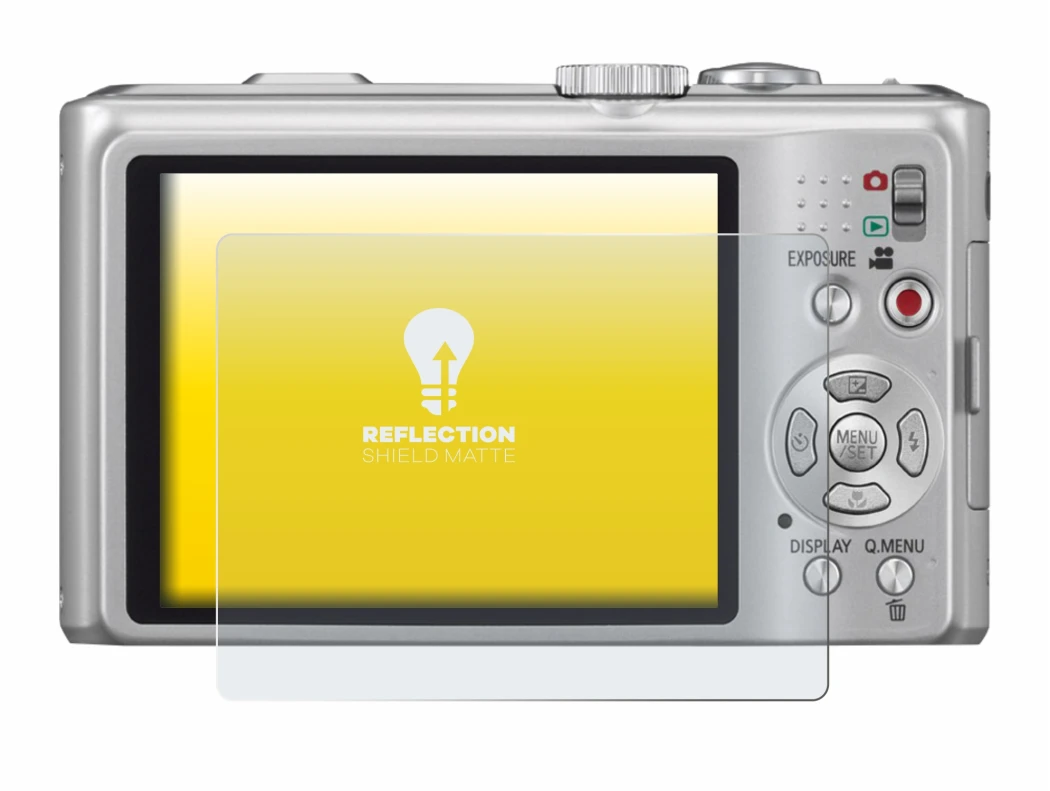 Imagen del dispositivo Panasonic Lumix DMC-TZ10 con una amplia variedad de protectores de pantalla.