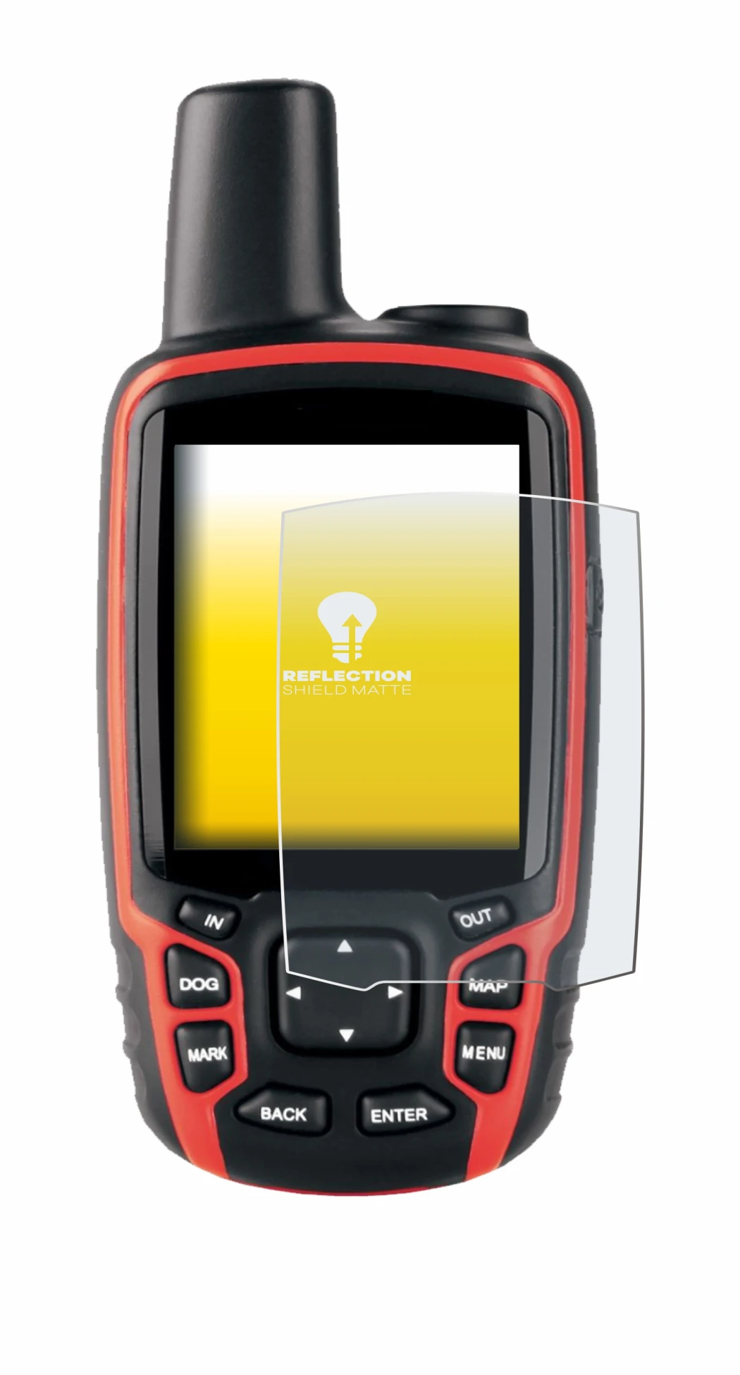 Imagen del dispositivo Garmin Astro 320 con una amplia variedad de protectores de pantalla.