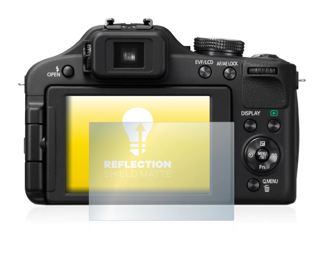 Imagen del dispositivo Panasonic Lumix DMC-FZ150 con una amplia variedad de protectores de pantalla.