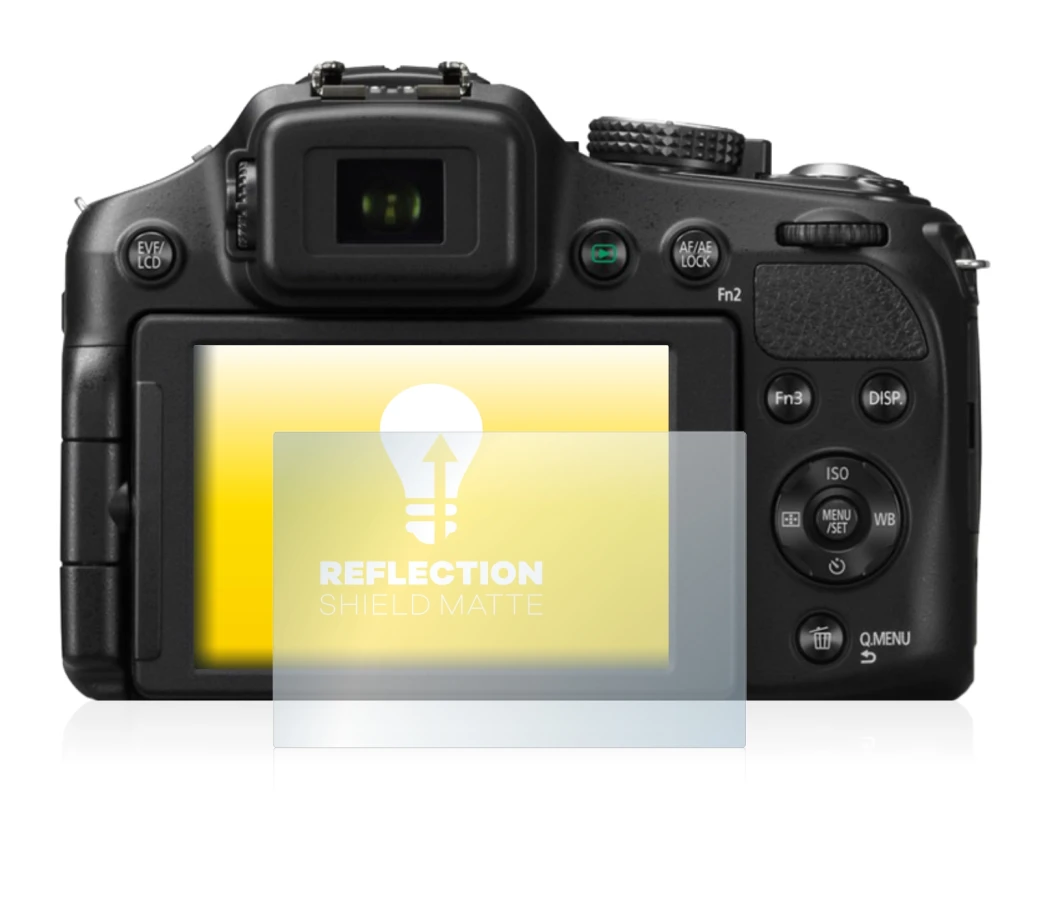 Imagen del dispositivo Panasonic Lumix DMC-FZ200 con una amplia variedad de protectores de pantalla.