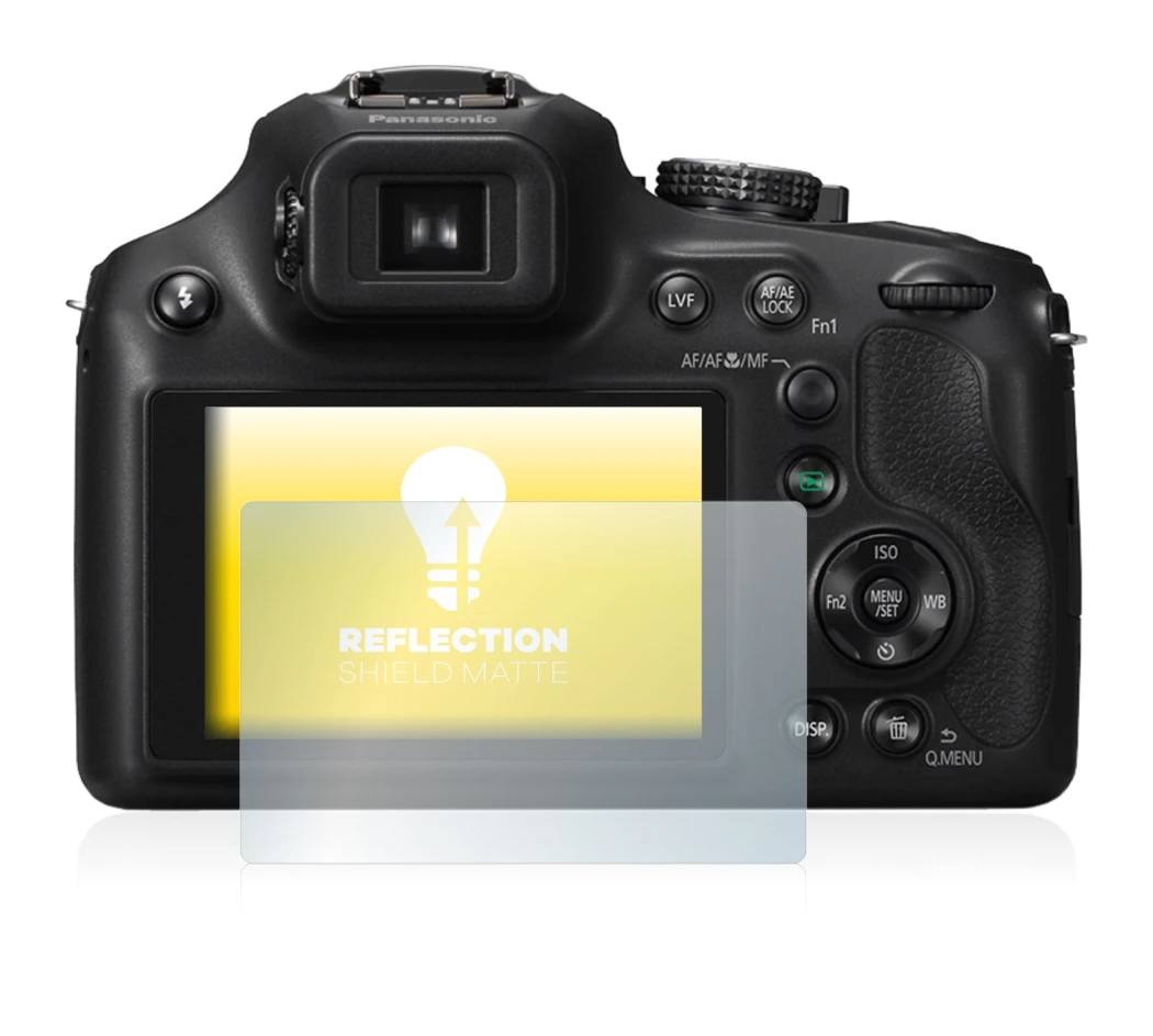 Imagen del dispositivo Panasonic Lumix DMC-FZ72 con una amplia variedad de protectores de pantalla.
