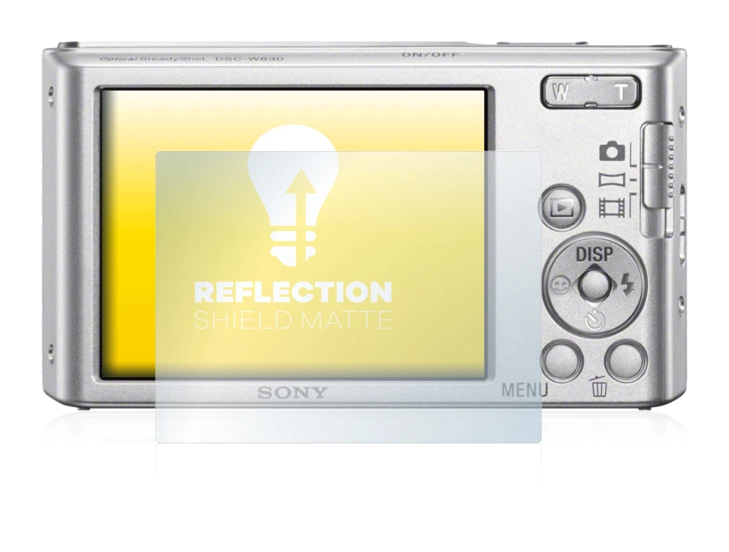 Imagen del dispositivo Sony Cyber-Shot DSC-W830 con una amplia variedad de protectores de pantalla.