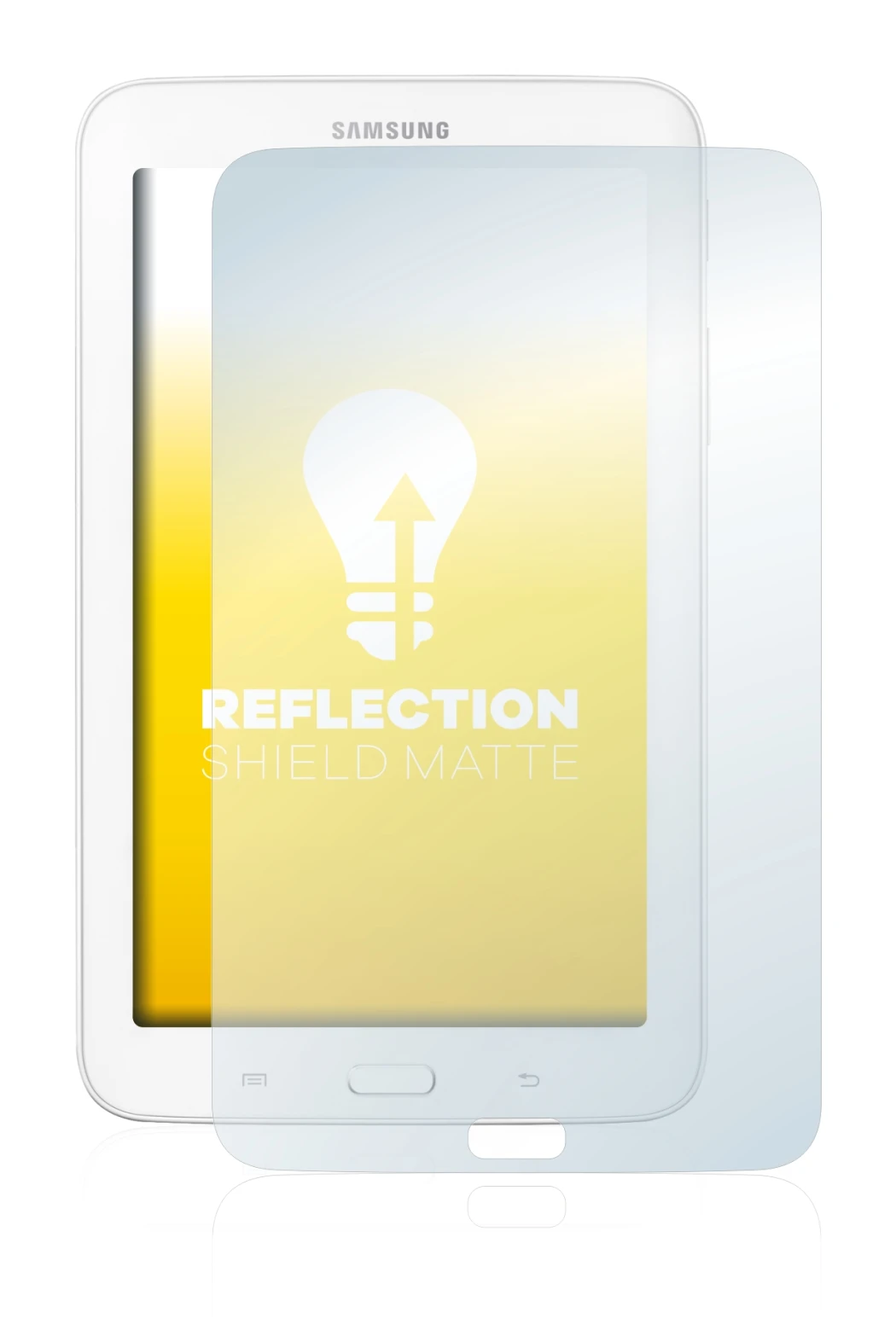 Imagen del dispositivo Samsung Galaxy Tab 3 7.0 Lite con una amplia variedad de protectores de pantalla.